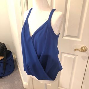 Cobalt blue blouse